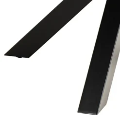 Verdun Matbord Rund 119 cm Rund Svart Keramik