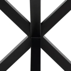 Verdun Matbord Rund 119 cm Vit Keramik