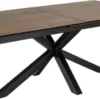 Verdun Matbord 100x200/240 cm Brun Keramik