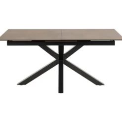 Verdun Matbord 90x168-210 cm Rostbrun Lemco