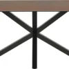 Verdun Matbord 135x80 cm Rostbrun Lemco