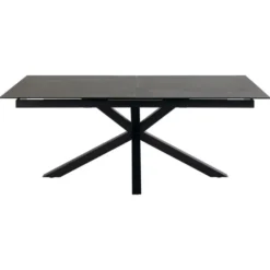 Verdun Matbord 100x200-240 cm Svart Fairbanks