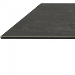 Verdun Matbord 100x200 cm Svart Keramik
