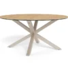 Verdun Soffbord Rund 82 cm Grå/Vildek