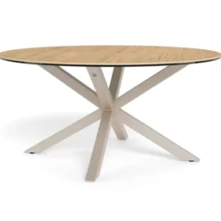 Verdun Soffbord Rund 82 cm Grå/Vildek