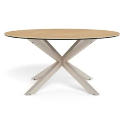 Verdun Soffbord Rund 82 cm Grå/Vildek