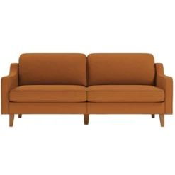 Vernier 3-sits soffa Karamell valnöt