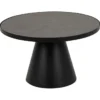 Vernon Soffbord Rund 66 cm Svart