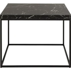 Vesterbro Soffbord 60x60 cm Svart Marquina