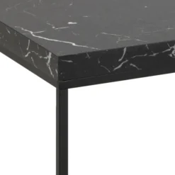 Vesterbro Soffbord 110x55 cm Svart Marquina