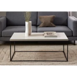 Vesterbro Soffbord 110x55 cm Travertin