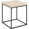 Vesterbro Soffbord 40x40 cm Travertin