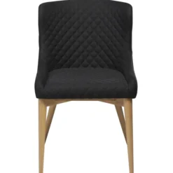 Vetro Stol Black, Oak