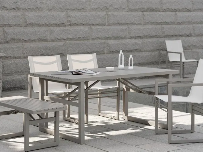 Vevi Matbord 160x90 cm Khaki