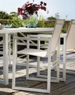 Vevi Utestol Vit/Off-White