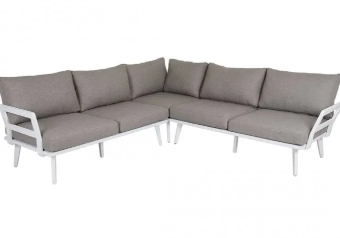 Villac 2-Sits Modul Vit/Beige