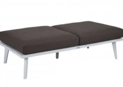 Villac 2-Sits Modul Vit/Brun