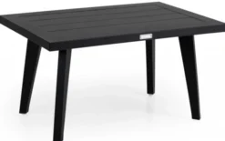 Villac Soffbord 75x50 cm Svart