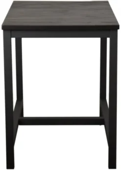 Vintage Lakrits Tilläggsbord 58x90cm Svart