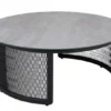 Virgo Soffbord 105 cm Svart/Grå