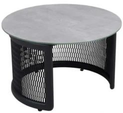 Virgo Soffbord 60 cm Svart/Grå