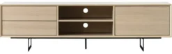 Vision TV-Bänk Vitpigmenterad Ek 180cm
