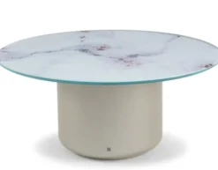 Voyage Soffbord 100 cm Gold & Glass