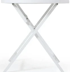 Wilkie Fällbord 72 cm Rund Vit