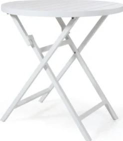 Wilkie Fällbord 72 cm Rund Vit