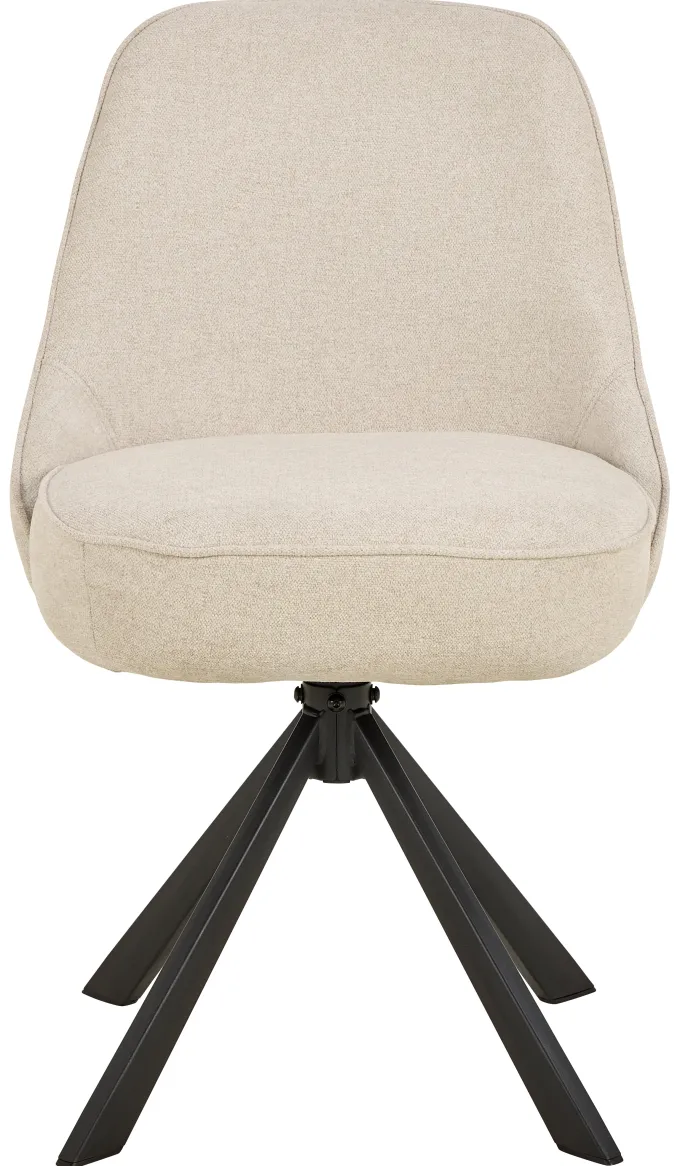 Will Matstol Apia tyg Beige