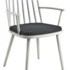 Winsor Karmstol Light Grey/Raven
