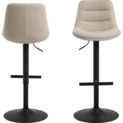 Yarra Barstol Basel tyg Beige