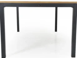 Zalongo Bord 200x100 cm Teak/Grå Alu