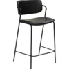 Zed Barstol Vintage Black Art.Leather