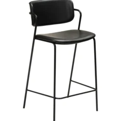 Zed Barstol Vintage Black Art.Leather