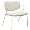 Zed Loungefåtölj Bone White