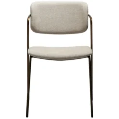 Zed Stol Cashmere bouclé, Antique Brass